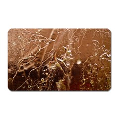 Ice Iced Structure Frozen Frost Magnet (rectangular) by Amaryn4rt