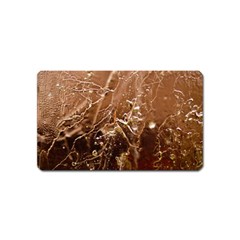 Ice Iced Structure Frozen Frost Magnet (name Card) by Amaryn4rt