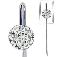 Geometric Triangle Modern Mosaic Book Mark