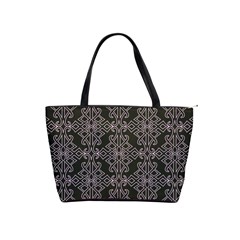 Line Geometry Pattern Geometric Shoulder Handbags