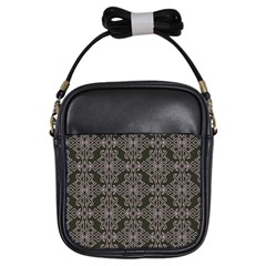 Line Geometry Pattern Geometric Girls Sling Bags