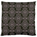 Line Geometry Pattern Geometric Large Cushion Case (Two Sides) Front