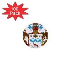 Coat Of Arms Of Guyana 1  Mini Buttons (100 Pack)  by abbeyz71