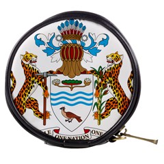 Coat Of Arms Of Guyana Mini Makeup Bags by abbeyz71