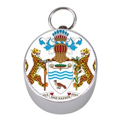 Coat Of Arms Of Guyana Mini Silver Compasses by abbeyz71