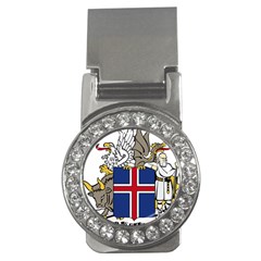 Coat Of Arms Of Iceland Money Clips (cz)  by abbeyz71