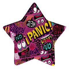 Panic Pattern Ornament (Star) 