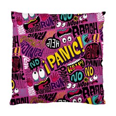 Panic Pattern Standard Cushion Case (One Side)