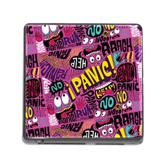 Panic Pattern Memory Card Reader (Square)