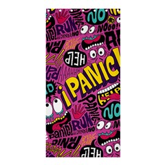 Panic Pattern Shower Curtain 36  x 72  (Stall) 