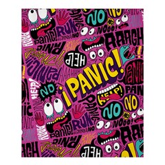 Panic Pattern Shower Curtain 60  x 72  (Medium) 