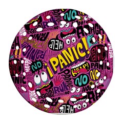 Panic Pattern Ornament (Round Filigree) 