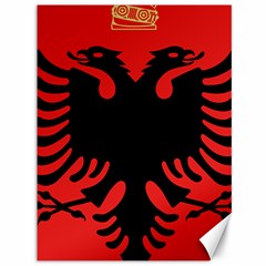 Coat Of Arms Of Albania Canvas 36  X 48   by abbeyz71