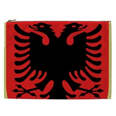 Coat Of Arms Of Albania Cosmetic Bag (xxl)  by abbeyz71