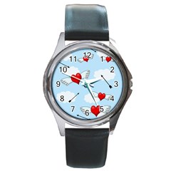 Love hunting Round Metal Watch