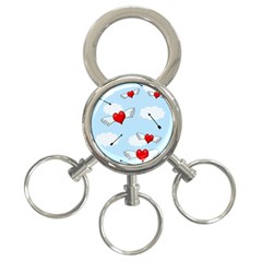 Love hunting 3-Ring Key Chains