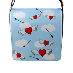 Love Hunting Flap Messenger Bag (l)  by Valentinaart