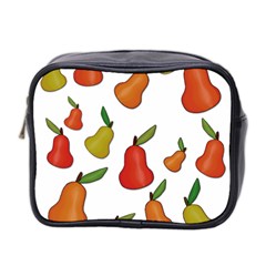 Decorative Pears Pattern Mini Toiletries Bag 2-side by Valentinaart