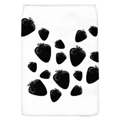 Black Strowberries Flap Covers (l)  by Valentinaart