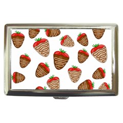 Chocolate Strawberries  Cigarette Money Cases by Valentinaart