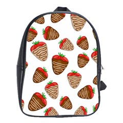 Chocolate Strawberries  School Bags (xl)  by Valentinaart