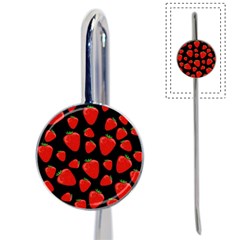 Strawberries Pattern Book Mark