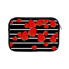 Strawberries  Apple Ipad Mini Zipper Cases by Valentinaart