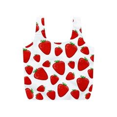 Decorative Strawberries Pattern Full Print Recycle Bags (s)  by Valentinaart