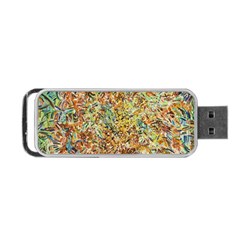 Art Modern Painting Acrylic Canvas Portable Usb Flash (one Side) by Amaryn4rt