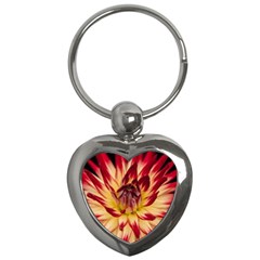 Bloom Blossom Close Up Flora Key Chains (heart) 