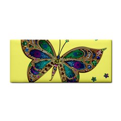 Butterfly Mosaic Yellow Colorful Cosmetic Storage Cases by Amaryn4rt