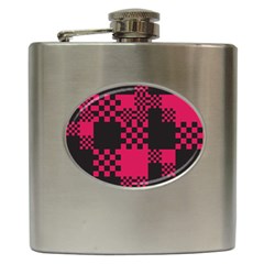 Cube Square Block Shape Creative Hip Flask (6 Oz)