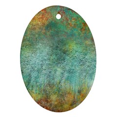 Rainforest Oval Ornament (two Sides) by digitaldivadesigns