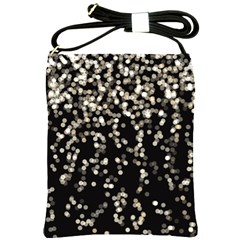 Christmas Bokeh Lights Background Shoulder Sling Bags by Amaryn4rt