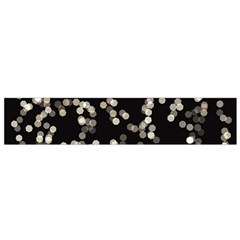 Christmas Bokeh Lights Background Flano Scarf (small) by Amaryn4rt