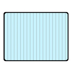 Stripes Striped Turquoise Fleece Blanket (small) by Amaryn4rt