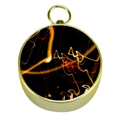 Abstract Gold Compasses