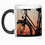 Bicycles Wheel Sunset Love Romance Morph Mugs Left