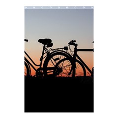 Bicycles Wheel Sunset Love Romance Shower Curtain 48  X 72  (small)  by Amaryn4rt