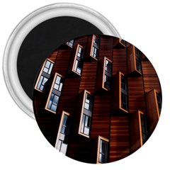 Abstract Architecture Building Business 3  Magnets