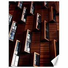 Abstract Architecture Building Business Canvas 12  x 16  