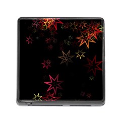 Christmas Background Motif Star Memory Card Reader (square) by Amaryn4rt