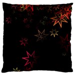 Christmas Background Motif Star Large Cushion Case (One Side) Front