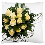 Bouquet Flowers Roses Decoration Large Flano Cushion Case (Two Sides) Front