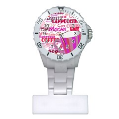Coffee Cup Lettering Coffee Cup Plastic Nurses Watch by Amaryn4rt