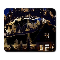 Christmas Advent Candle Arches Large Mousepads by Amaryn4rt