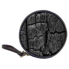 Coal Charred Tree Pore Black Classic 20-cd Wallets by Amaryn4rt