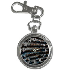 Close Up Code Coding Computer Key Chain Watches by Amaryn4rt