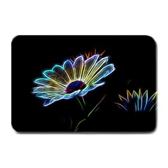 Flower Pattern Design Abstract Background Plate Mats by Amaryn4rt