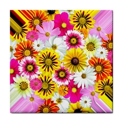 Flowers Blossom Bloom Nature Plant Tile Coasters